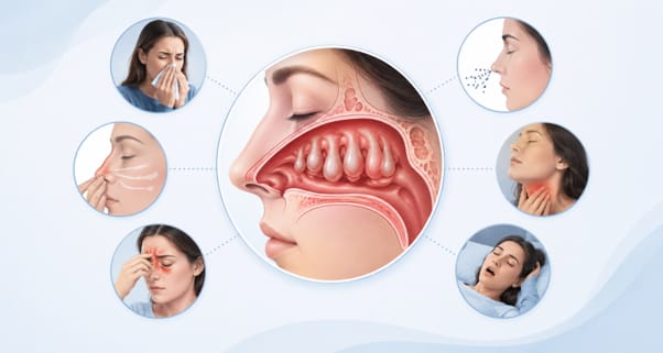 Common Symptoms of Nasal Polyps